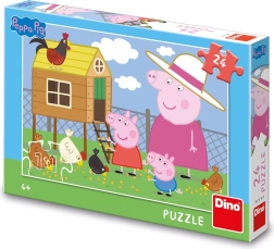 puzle Peppa Pig gallinas 24 piezas