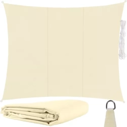 Toldo de sombreo 4 × 3 m Gardlov – Beige