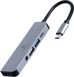Adaptador USB‑C 5 en 1 con PD, HDMI, audio, USB 3.1 y USB 2.0