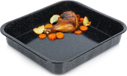 Fuente de horno esmaltada rectangular 8 l, 41,5 × 36,5 × 7 cm