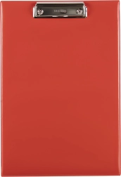 Portapapeles A4 de plástico Classic rojo