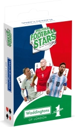 Cartas de juego Waddingtons No. 1 World Football Stars