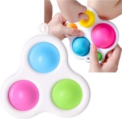 Juguete sensorial llavero Simple Dimple