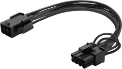 Cable de alimentación 6 pines a 8 pines (6+2) PCI‑Express 15 cm