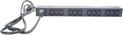 PDU básica para rack 1U, 16A, 208/230 V, 12x C13