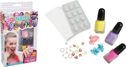 Set 3D de uñas para niños