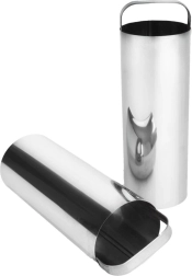 Moldes de acero inoxidable para kürtőskalács/trdelník 16 cm, 2 uds