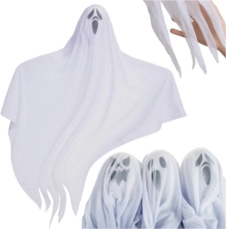 Ruhhy fantasmas colgantes para Halloween 75 cm - 3 piezas