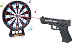 Pistola láser con diana