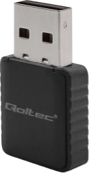 Mini adaptador Wi‑Fi USB QOLTEC de doble banda AC 1300 Mb/s, 2×2 dBi, USB 3.0