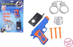 Set de policía con dardos con ventosa para niños