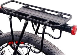 Portabicicletas Metálico Negro TRIZAND