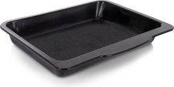 Bandeja honda rectangular esmaltada para hornear 40 × 35,5 × 5 cm