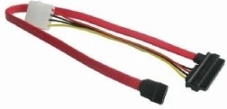 Cable combo SATA de datos + alimentación 0,35 m