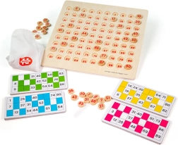 Juguete de bingo tradicional de madera para niños Bigjigs Toys