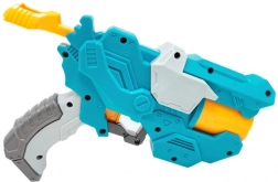 Pistola para proyectiles de espuma MAC TOYS con set de dianas