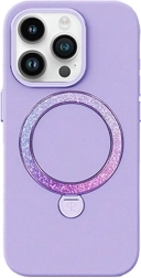 Funda Joyroom Dancing Circle para iPhone 14 Pro morada