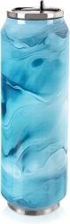 Taza térmica con forma de lata 700 ml azul