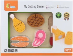 Set de madera para cortar - carne