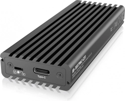 Carcasa externa de aluminio para SSD M.2 NVMe y SATA con USB‑C 10 Gb/s – ICY BOX