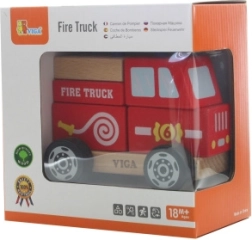 Rompecabezas de madera coche de bomberos VIGA