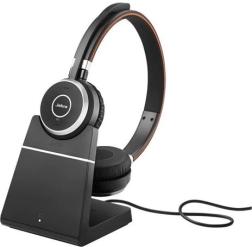 Auriculares estéreo inalámbricos Jabra Evolve 65 con base de carga