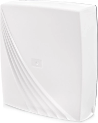 Dispensador mural de toallas de papel ZZ blanco 26,5 × 10,5 × 31 cm