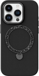 Funda Dancing Circle para iPhone 15 Pro Max (negra)