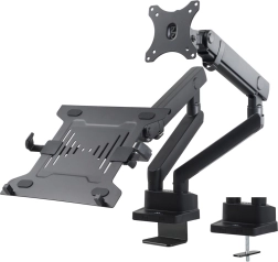 Soporte doble para monitor y portátil MC-813