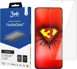 Cristal protector 3mk FlexibleGlass para Samsung Galaxy S22