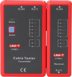 Probador de cables de red y telefónicos UNI-T UT681L