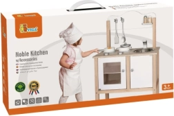 Cocina infantil de madera con accesorios Viga