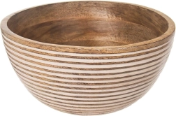 Cuenco de madera de mango 25 cm, 3 l