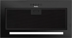 Campana extractora de cocina empotrable Amica OMC6271B Slim con tira LED
