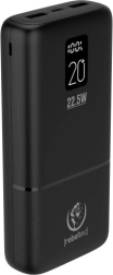 Powerbank Rebeltec P20 con LCD, 20000 mAh, PD 22,5 W