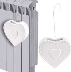 Humidificador cerámico para radiador con forma de corazón 200 ml