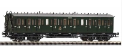 Coche de compartimentos de 2.ª clase Bx ex C4 PKP Época III