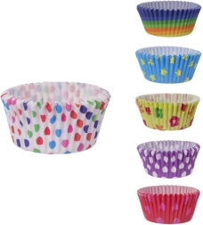 Cápsulas de papel para mini muffins 4 cm, 200 uds