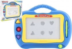 Pizarra magnética de dibujo para niños, de plástico, 2 colores