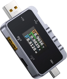 Fnirsi FNAC-28 probador USB-C a USB-A 2 en 1