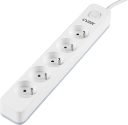 Regleta alargadora con protección contra sobretensiones PROTECT 5PL 3 m