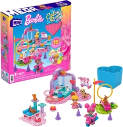 Kit de construcción MEGA Barbie Color Reveal - Entrenamiento y cuidado de animalitos