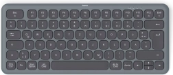 Teclado inalámbrico Hama WK-500 multidispositivo negro/gris