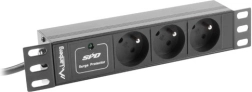 Regleta de alimentación para rack PDU 10" 1U, 3x toma FR, 2 m, 16 A, 230 V, negra