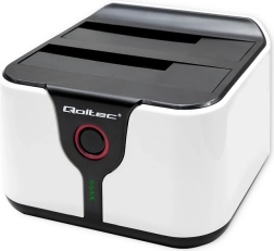 Estación de acoplamiento de escritorio para discos SSD y HDD de 2.5" y 3.5" con clonación sin conexión
