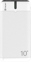 Powerbank Tracer EnerGo 10000 mAh blanca/negra