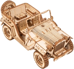 Rokr Rompecabezas 3D de Madera Jeep Militar
