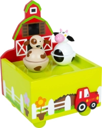 Caja de música granja small foot