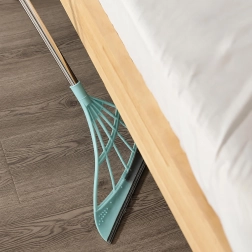 Escoba mágica de goma/silicona y escobilla Magicbroom 84 cm - 1 unidad