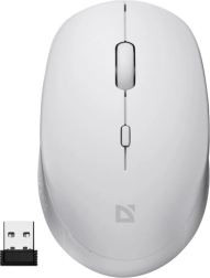Ratón inalámbrico Auris Silent Click MB-027 blanco